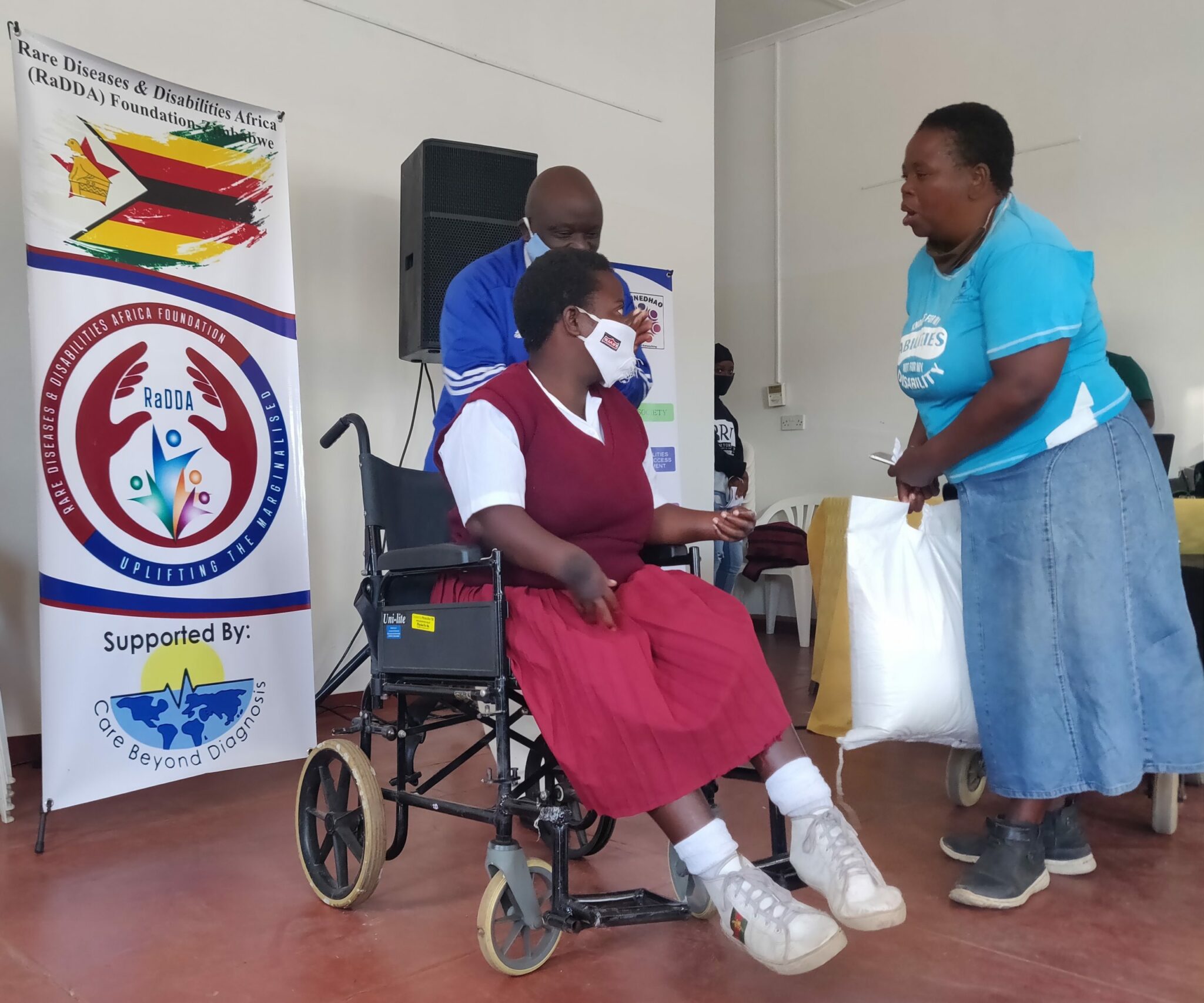 wheelchair donation Asakhe CITE