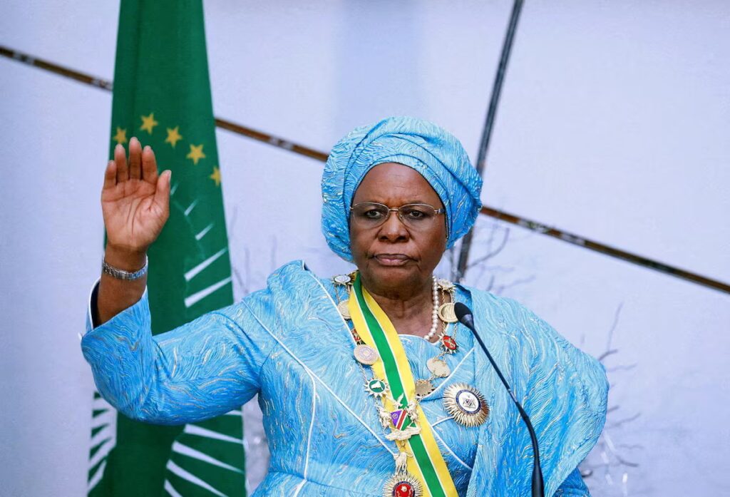 Namibia's first female President, Netumbo Nandi-Ndaitwah Pic credit REUTERS