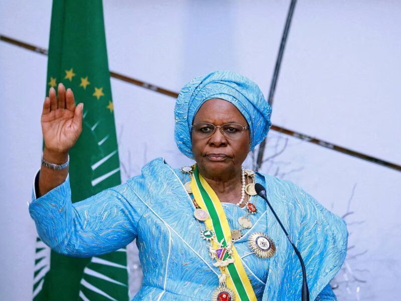 Namibia's first female President, Netumbo Nandi-Ndaitwah Pic credit REUTERS